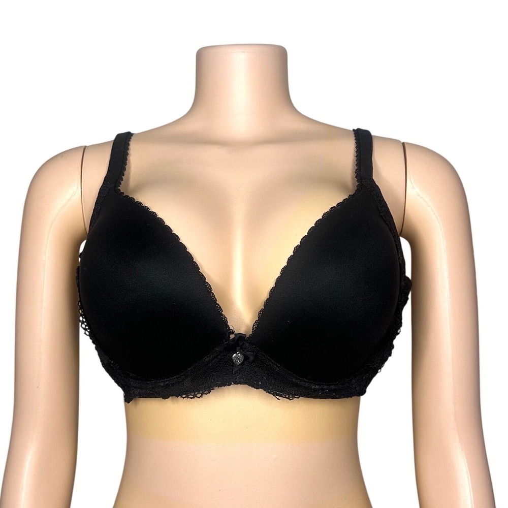Victoria's Secret Body By Victoria No Wire‎ Bra Size 38C Black
